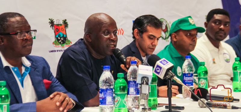 Press conference of the Lagos City Marathon 2017